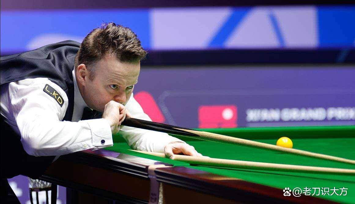 落后的情况, 而丁俊晖也